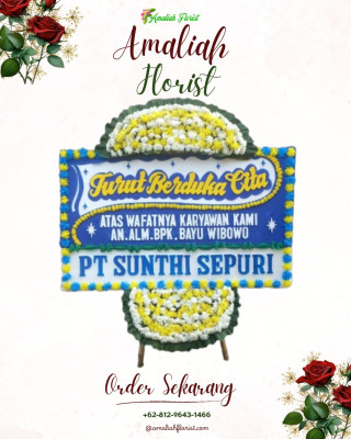 Papan Bunga Duka di Talawi Mudiak