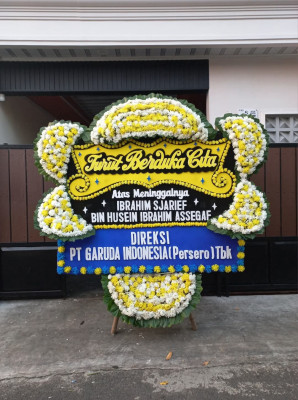 Papan Bunga Duka di Talawi Mudiak