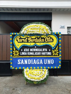 Papan Bunga Duka di Talawi Mudiak